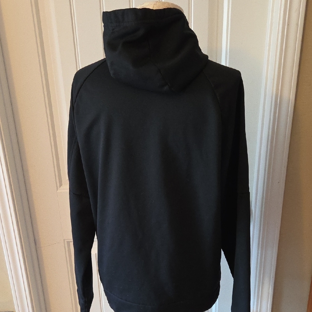 Unisex Nike Black Therma-fit Pullover Drawstring Hoodie - Picture 2 of 6